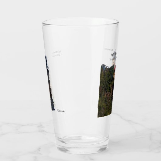Split Rock Lighthouse glass Glas (Links)