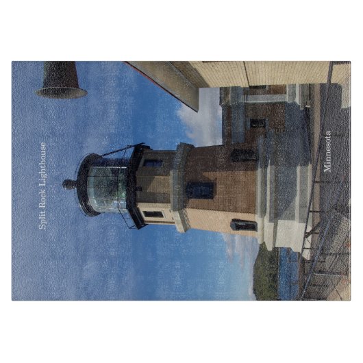 Split Rock Lighthouse glazen snijplaat Snijplank (Voorkant)