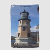 Split Rock Lighthouse golfhanddoek (Voorkant)