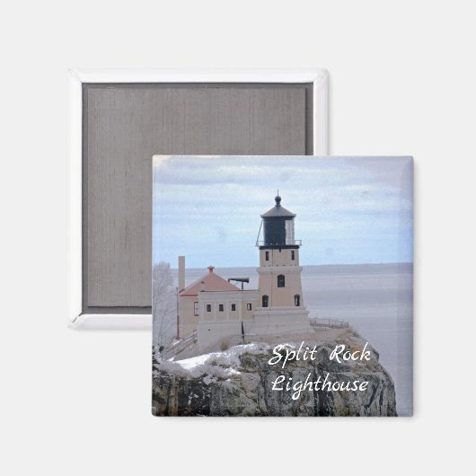 Split Rock Lighthouse Magneet (Voorkant / Achterkant)