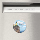 Split Rock Lighthouse Magneet (Insitu (Vaatwasser))