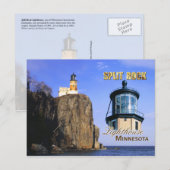 Split Rock Lighthouse, Minnesota Briefkaart (Voorkant / Achterkant)