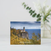 Split Rock Lighthouse Minnesota Briefkaart (Staand voorkant)