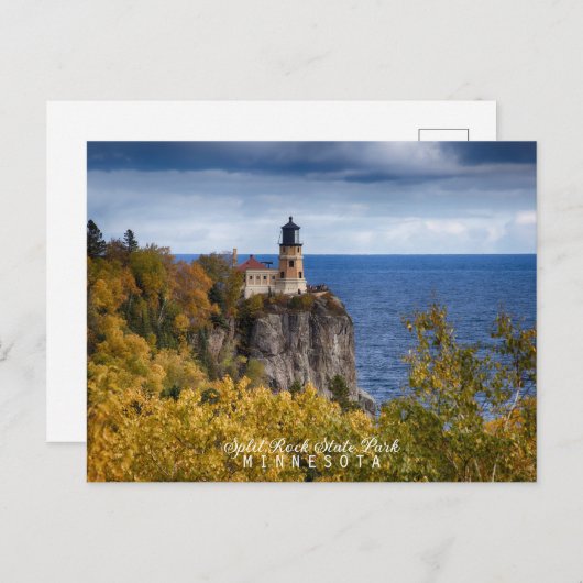Split Rock Lighthouse Minnesota Briefkaart (Voorkant / Achterkant)