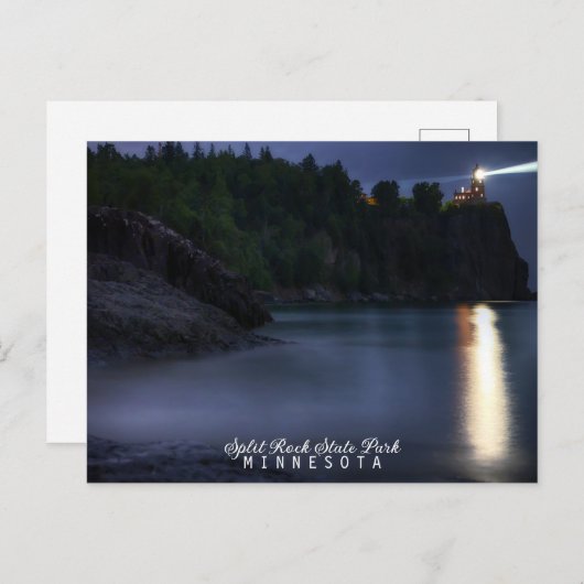 Split Rock Lighthouse Minnesota Briefkaart (Voorkant / Achterkant)