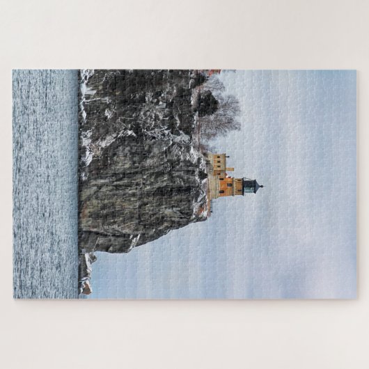 Split Rock Lighthouse Minnesota Jigzaag Puzzle Legpuzzel (Horizontaal)