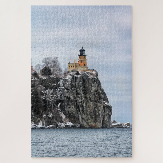 Split Rock Lighthouse Minnesota Jigzaag Puzzle Legpuzzel (Verticaal)