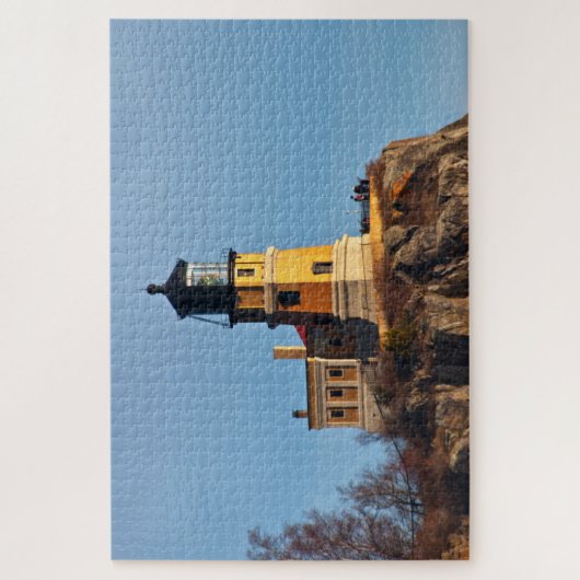 Split Rock Lighthouse Minnesota Jigzaag Puzzle Legpuzzel (Verticaal)