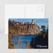 Split Rock Lighthouse Minnesota Legpuzzel Briefkaart (Voorkant / Achterkant)