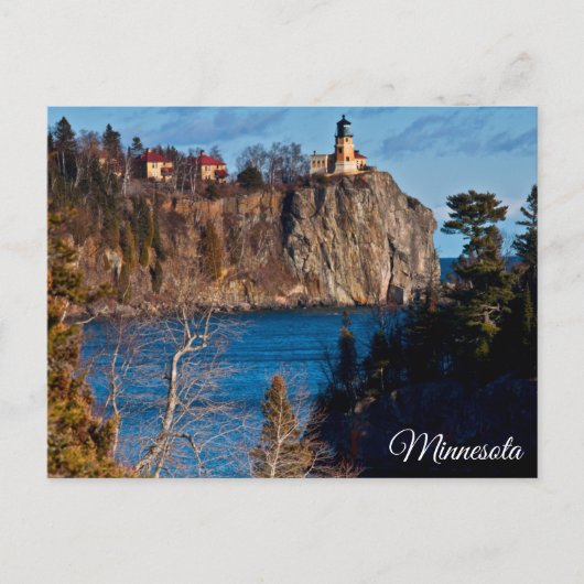 Split Rock Lighthouse Minnesota Legpuzzel Briefkaart (Voorkant)