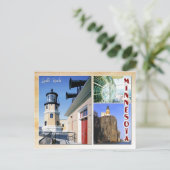 Split Rock Lighthouse, Minnesota (multiview) Briefkaart (Staand voorkant)