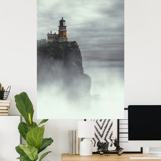 SPLIT ROCK LIGHTHOUSE - MINNESOTA POSTER (Thuiskantoor)