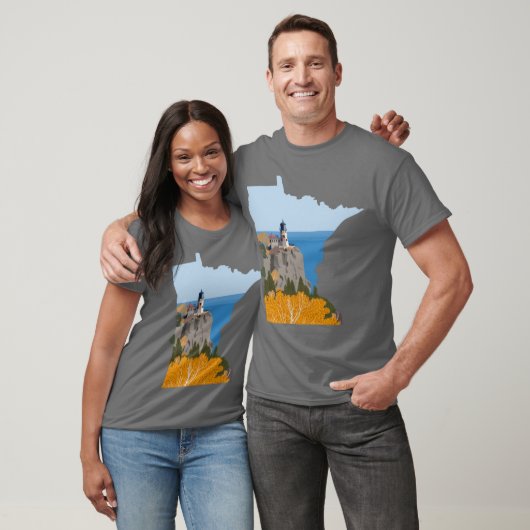 Split Rock Lighthouse Minnesota Sticker T-shirt (Unisex)