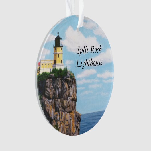 Split Rock Lighthouse Ornament (voorkant)