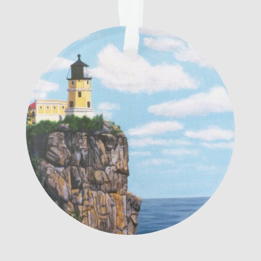 Split Rock Lighthouse Ornament (achterkant)