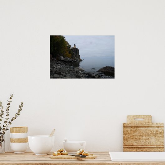 Split Rock Lighthouse Poster (Keuken)