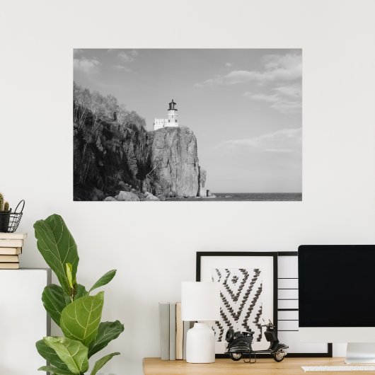 Split Rock Lighthouse Poster (Thuiskantoor)