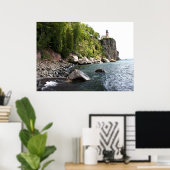 Split Rock Lighthouse Poster (Thuiskantoor)