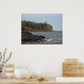 Split Rock Lighthouse Poster (Keuken)