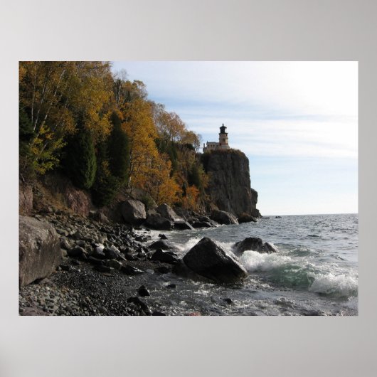 Split Rock Lighthouse Poster (Voorkant)