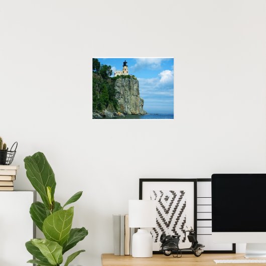 Split Rock Lighthouse Poster (Thuiskantoor)