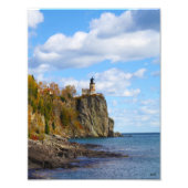 Split Rock Lighthouse Print Foto Afdruk (Voorkant)