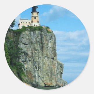 Split Rock Lighthouse Ronde Sticker