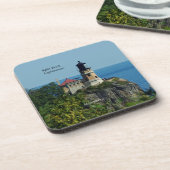 Split Rock Lighthouse set van 6 plastic onderzette Bier Onderzetter (Linkerzijde)