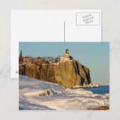 Split Rock Lighthouse State Park aan het meer Briefkaart (Voorkant / Achterkant)