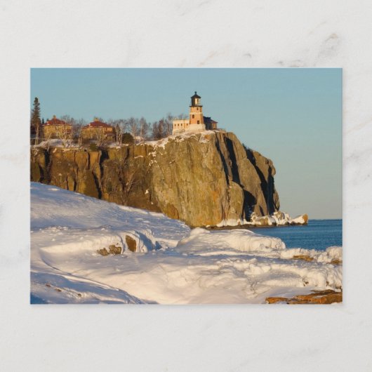 Split Rock Lighthouse State Park aan het meer Briefkaart (Voorkant)