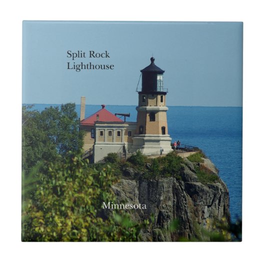 Split Rock Lighthouse tile Tegeltje (Voorkant)