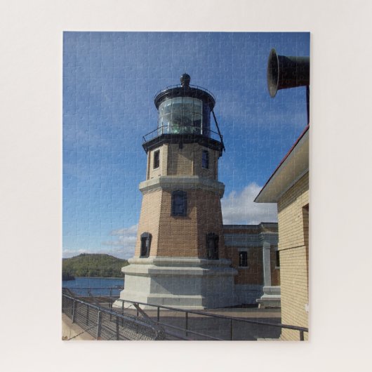 Split Rock Lighthouse van dek Legpuzzel (Verticaal)