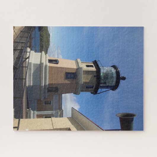 Split Rock Lighthouse van dek Legpuzzel (Horizontaal)