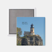 Split Rock Lighthouse van strand magnet (Voorkant / Achterkant)
