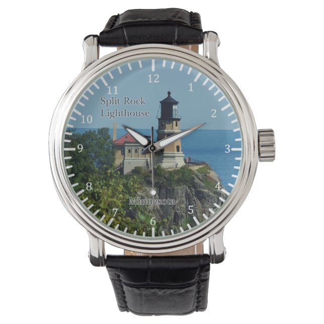 Split Rock Lighthouse watch Horloge (Voorkant)