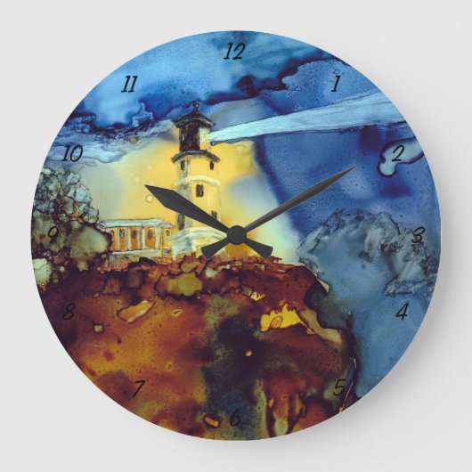 Split Rock vuurtoren bij nacht Grote Klok (Voorkant)