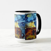 Split Rock vuurtoren bij nacht Mok (Voorkant rechts)