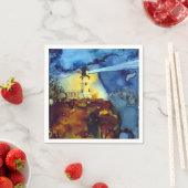 Split Rock vuurtoren bij nacht Servetten (Insitu)