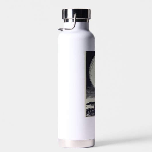 Split Rock vuurtoren Minnesota Moon Waterfles (Rechts)