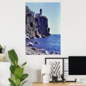 Split Rock vuurtoren Poster (Thuiskantoor)