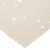 Split Sneeuw en het rode lintje met prettige kerst Tafelkleed (Gekanteld)