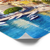 Split stad in Kroatië Poster (Hoek)