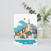 Split stad Kroatië Briefkaart (Staand voorkant)