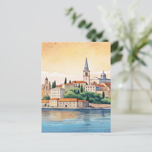 Split stad Kroatië Briefkaart (Staand voorkant)