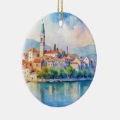 Split stad Kroatië Keramisch Ornament (Rechts)