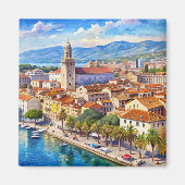 Split stad Kroatië Magneet (Voorkant)