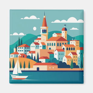 Split stad Kroatië Magneet