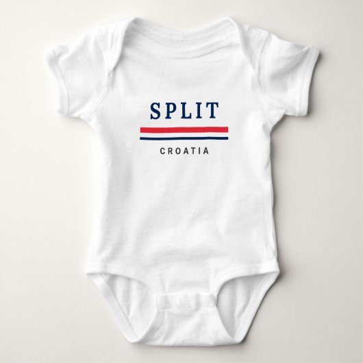 Split Stad Kroatië Romper (Voorkant)