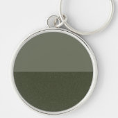Split-Texture Moss Groene Sleutelhanger – (Voorkant)