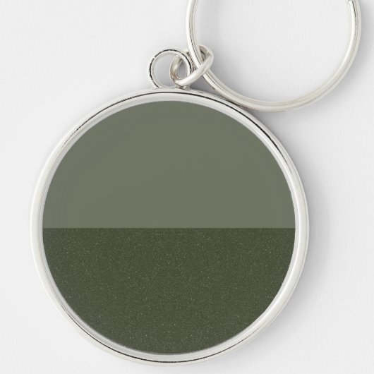 Split-Texture Moss Groene Sleutelhanger – (Voorkant)